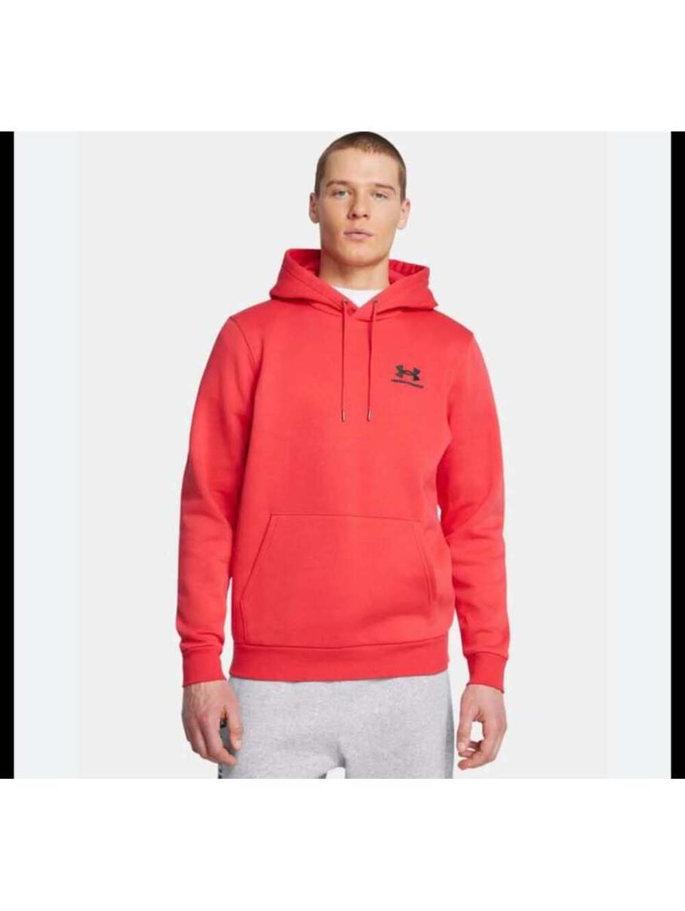 Under Armour Fleece Men’s Hoodie – Size Large _Red